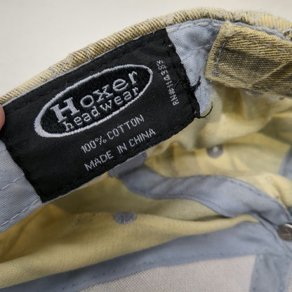 Hoxer Headwear Baseball Cap Beige Green One Size Camo Idaho Sand & Gravel Hat