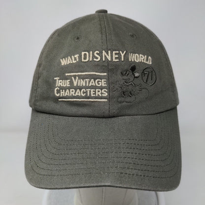 Walt Disney World True Vintage Characters Green OS Embroidered Mickey Mouse