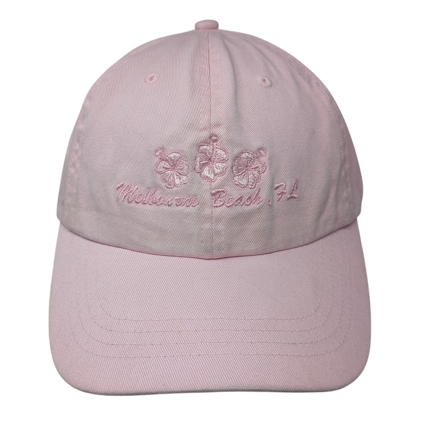 Melbourne Beach FL Baseball Cap Pink One Size Adjustable Wise Guy Wise Girl