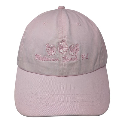 Melbourne Beach FL Baseball Cap Pink One Size Adjustable Wise Guy Wise Girl