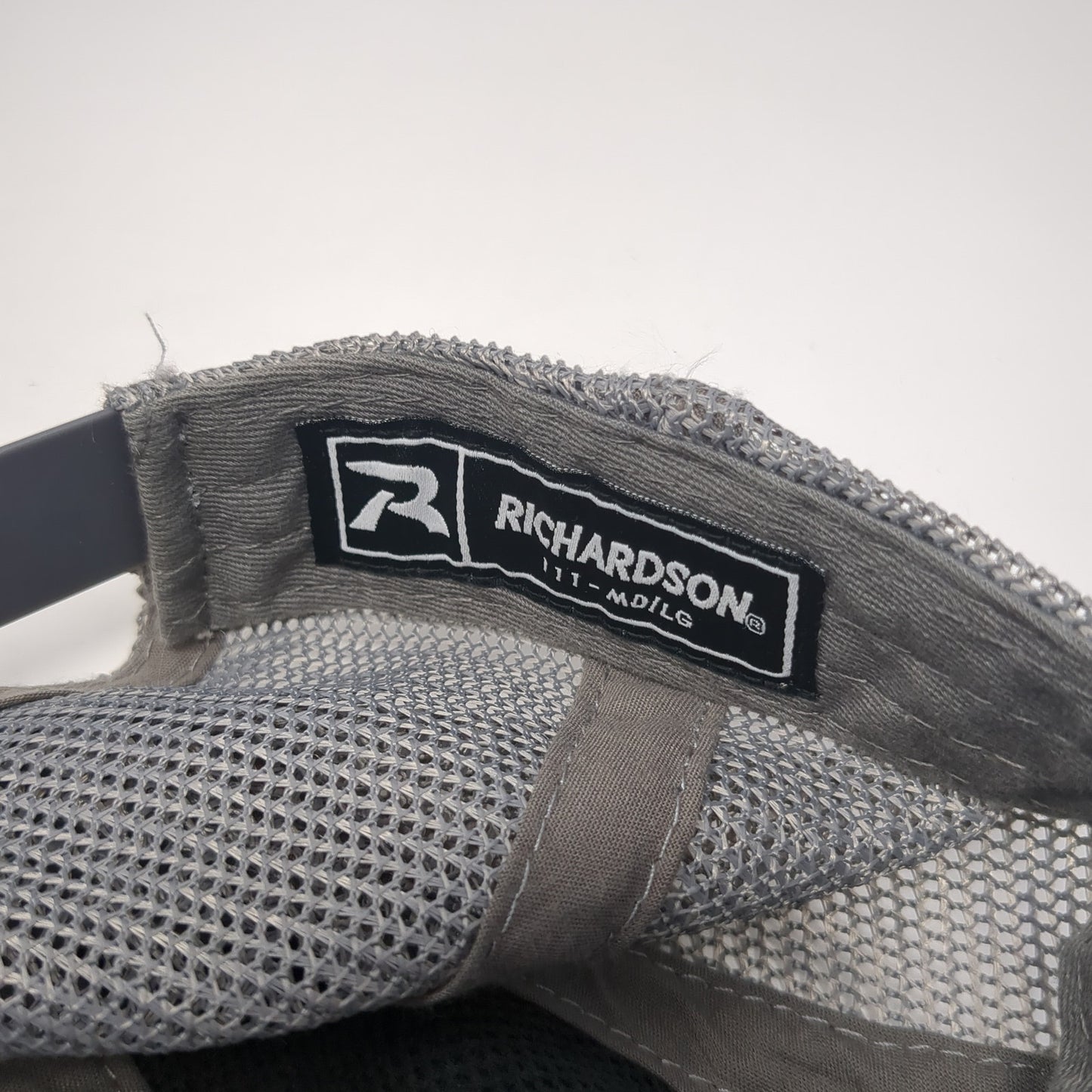 GenSend Patch Snapback Trucker Hat Black Large Mesh Back Richardson