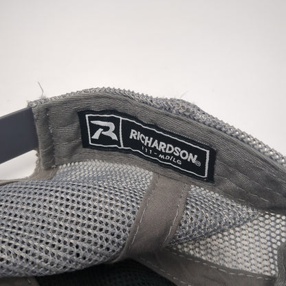 GenSend Patch Snapback Trucker Hat Black Large Mesh Back Richardson