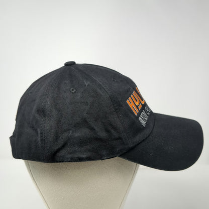 Hula Hogs Baseball Cap Black One Size Maui Hawaii Motorcycles Ride Me Hat