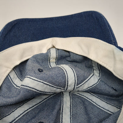 Unbranded Slideback Hat Blue Denim One Size Adjustable 6 Panel Blank
