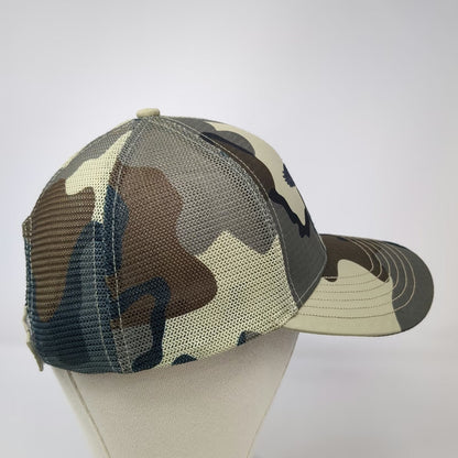 KUIU Baseball Cap Beige One Size Camo Maven Optics Mesh Strapback Hunting Hat