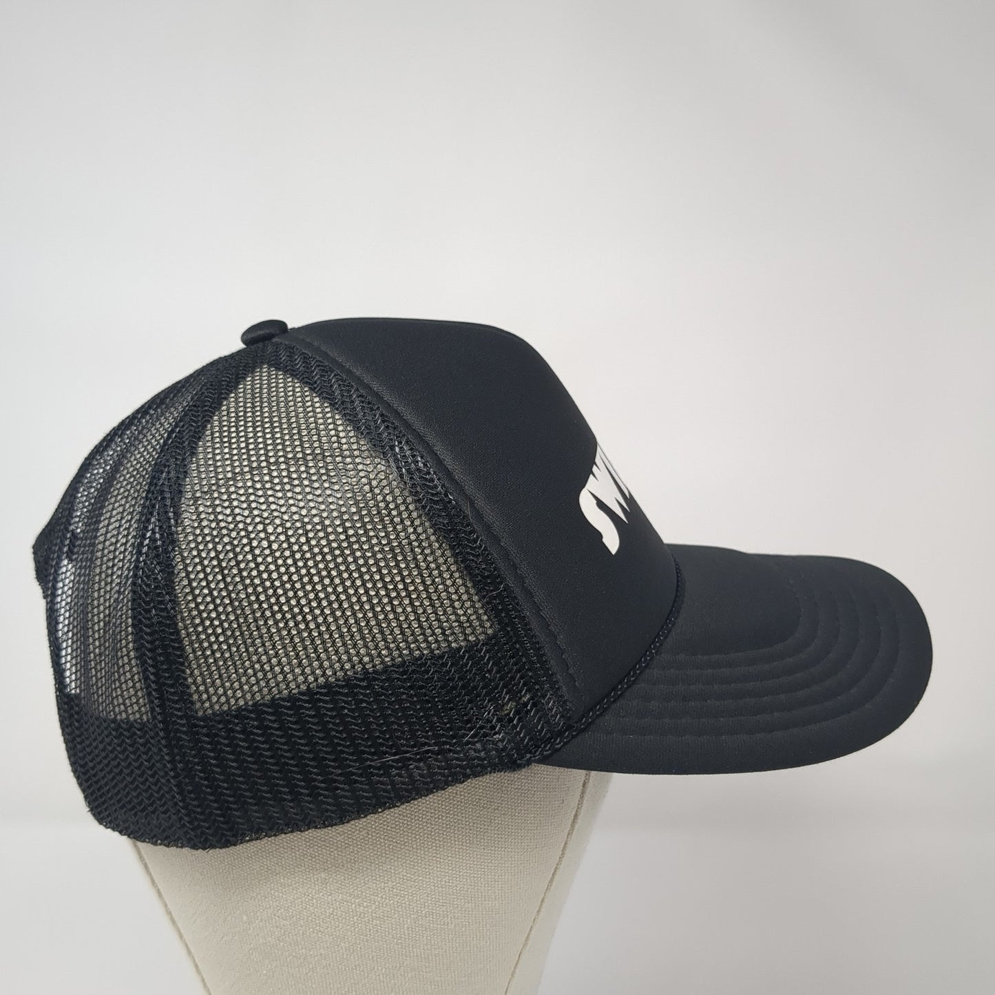 Swiftie Snapback Trucker Hat Black One Size Adjustable Mesh Back 6 Panel Otto