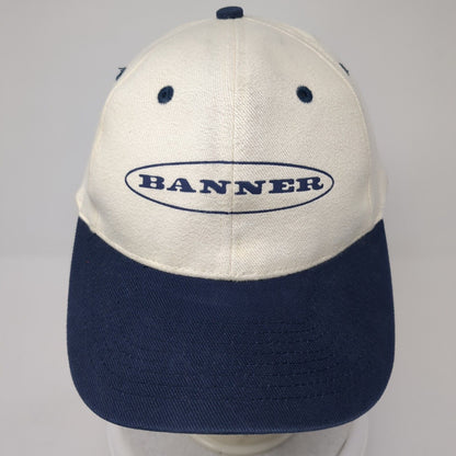 Banner Slideback Hat Multicolor One Size Adjustable Embroidered Four Seasons