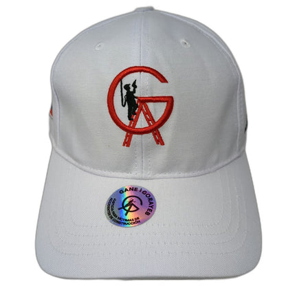 Moon Sportswear Baseball Cap White OSFM Gane Gorayeb Ecuador Flag Law Firm Hat