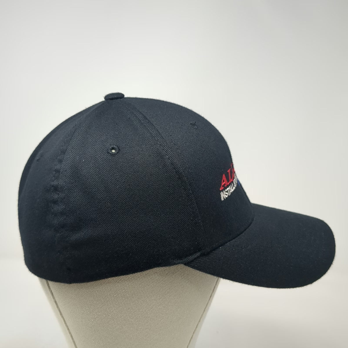 Flexfit Allstar Installations Baseball Cap Black M Fitted Structured Star Hat