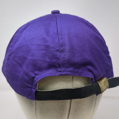 Wilson Purple Baseball Cap L Vancouver Canada Strapback Horse Rider Hat
