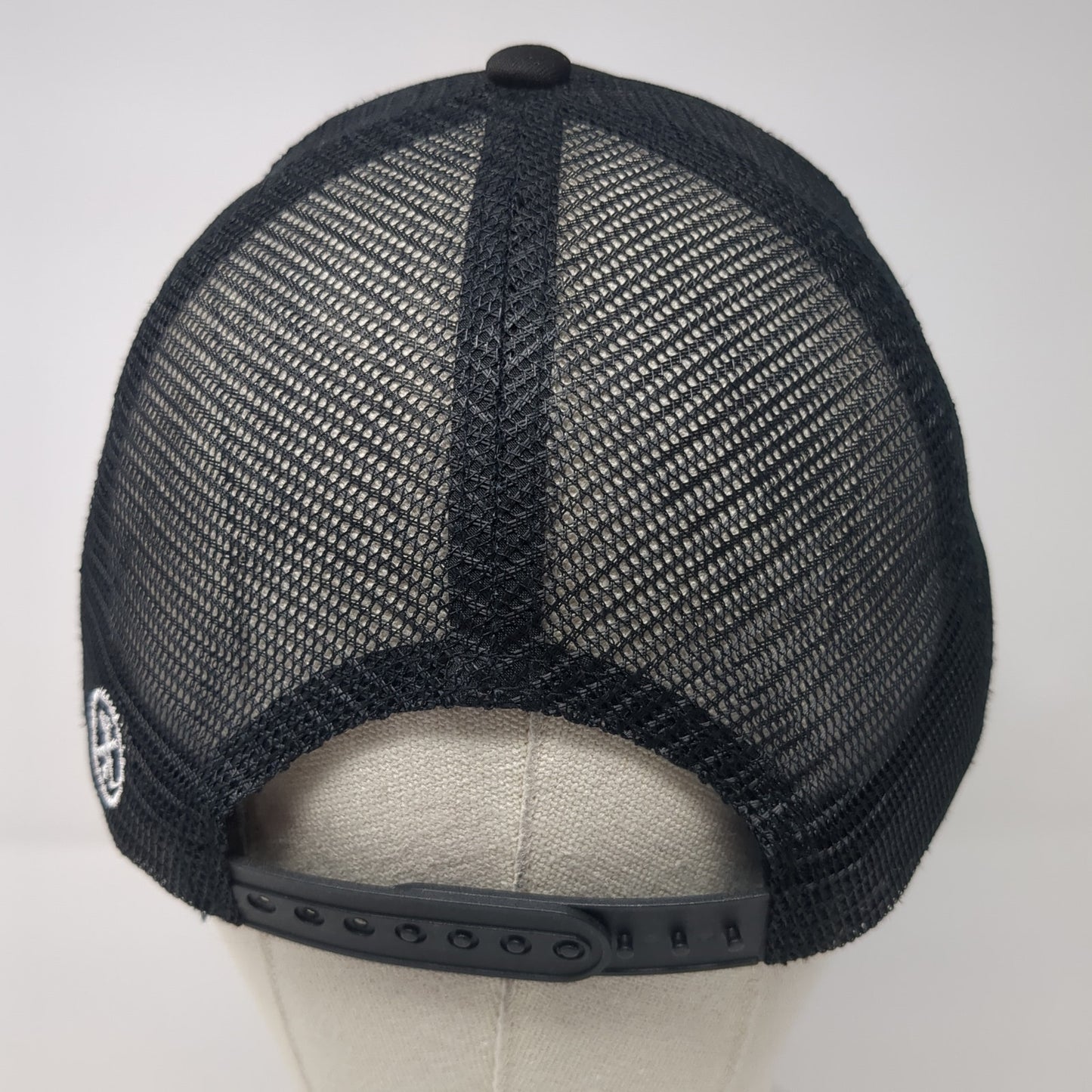 Mama Snapback Trucker Hat Black One Size Adjustable Mesh Back Tiny Trucker Co.