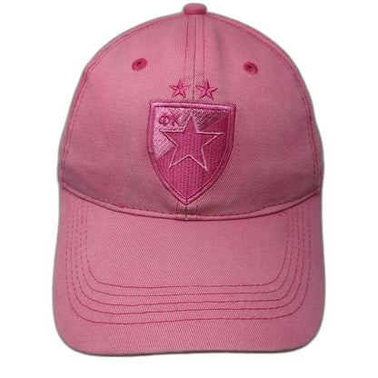 FK Crvena Zvezda Baseball Cap Pink One Size Red Star Belgrade Slideback Hat