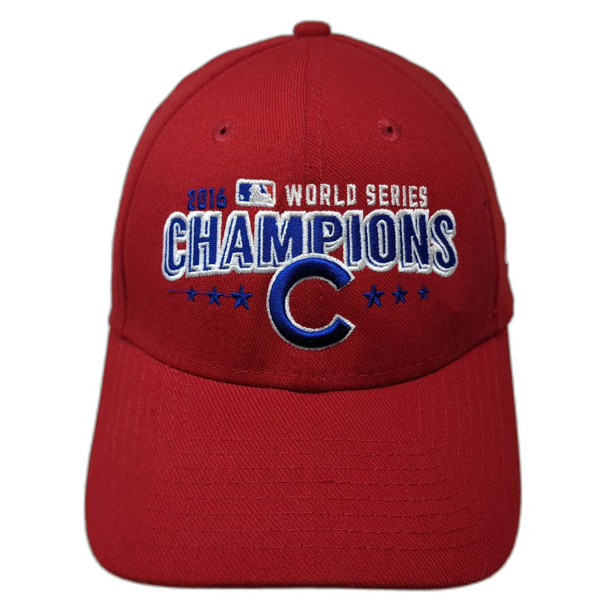 Chicago Cubs MLB New Era Baseball Cap Red L 2016 World Series Champions Hat 3930