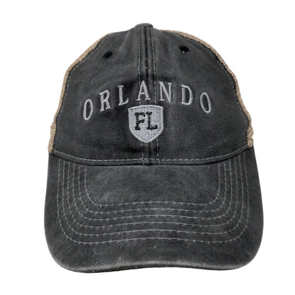 Orlando FL Snapback Mesh Back Trucker Hat Multi One Size Embroidered