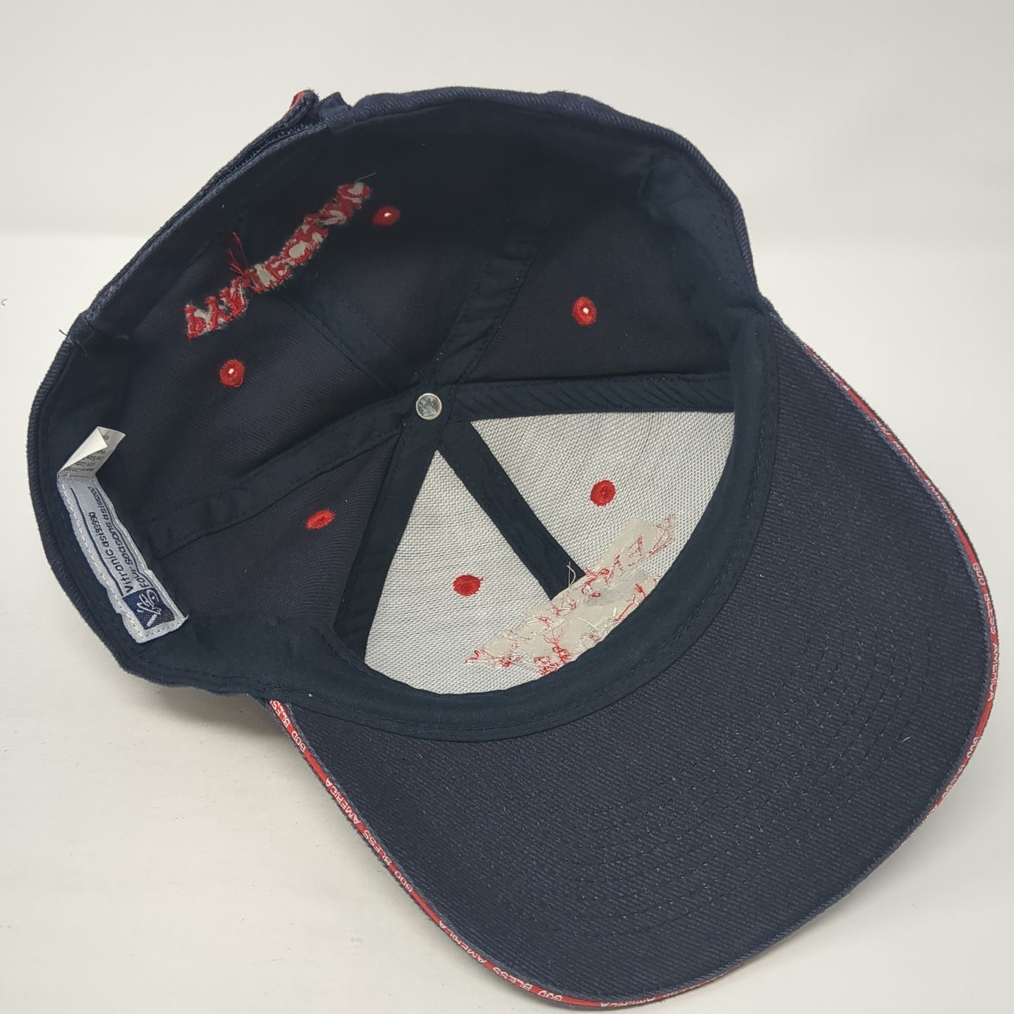 Kentucky Claims 2007 Strapback Hat Blue One Size Embroidered Vitronic
