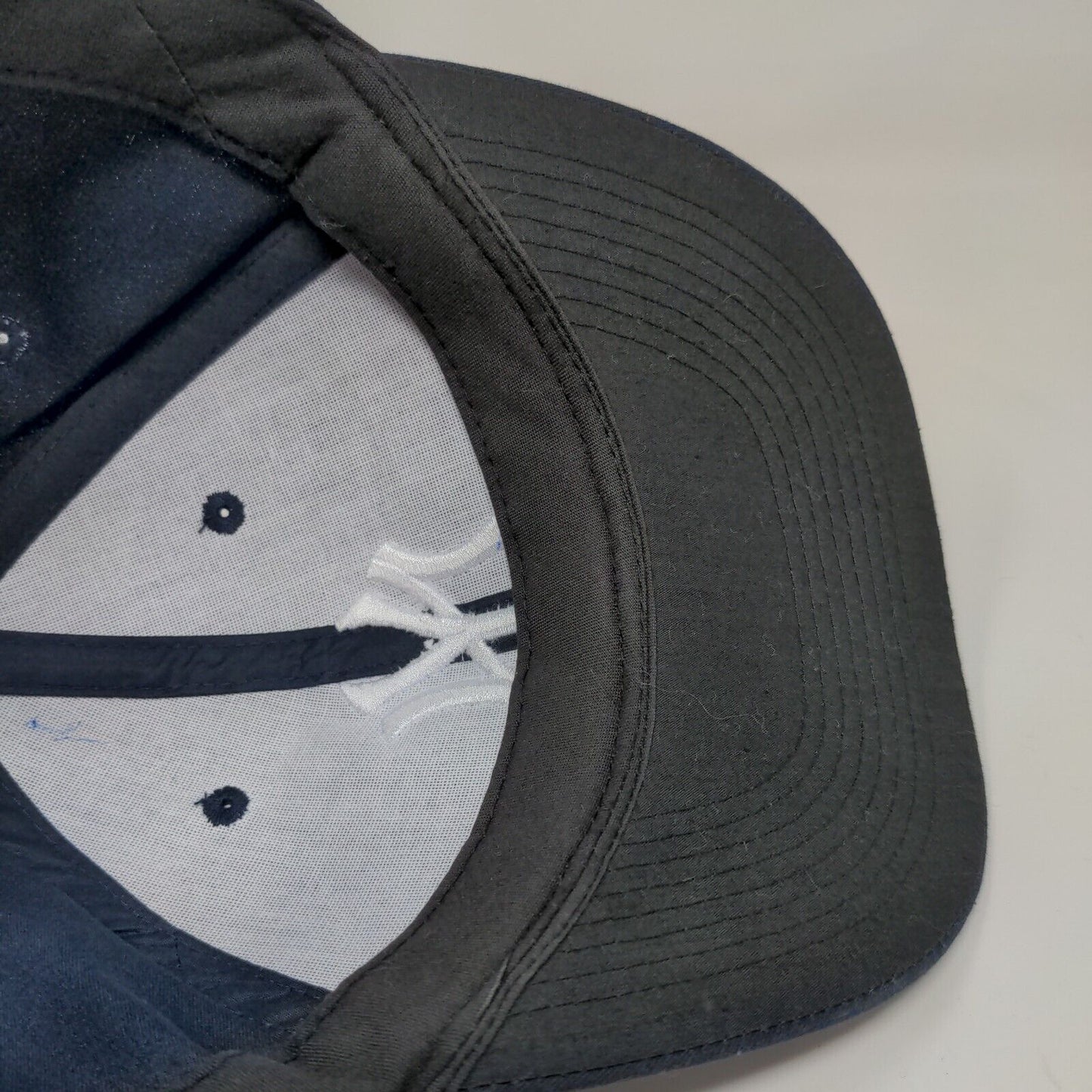 OC Sports Men's Strapback Hat Blue OSFM Embroidered New York Yankees Logo