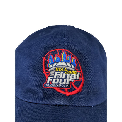 Vintage Nike NCAA Final Four 2000 Y2K Indianapolis Slideback Hat Blue OSFA