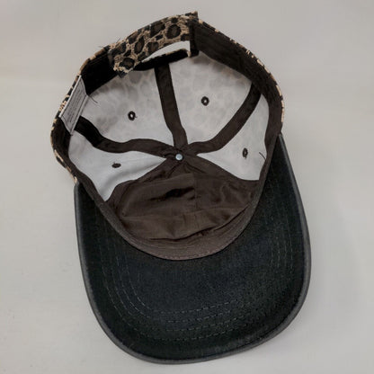 I'll Bring The Alcohol Strapback Hat Multicolor One Size Animal Print