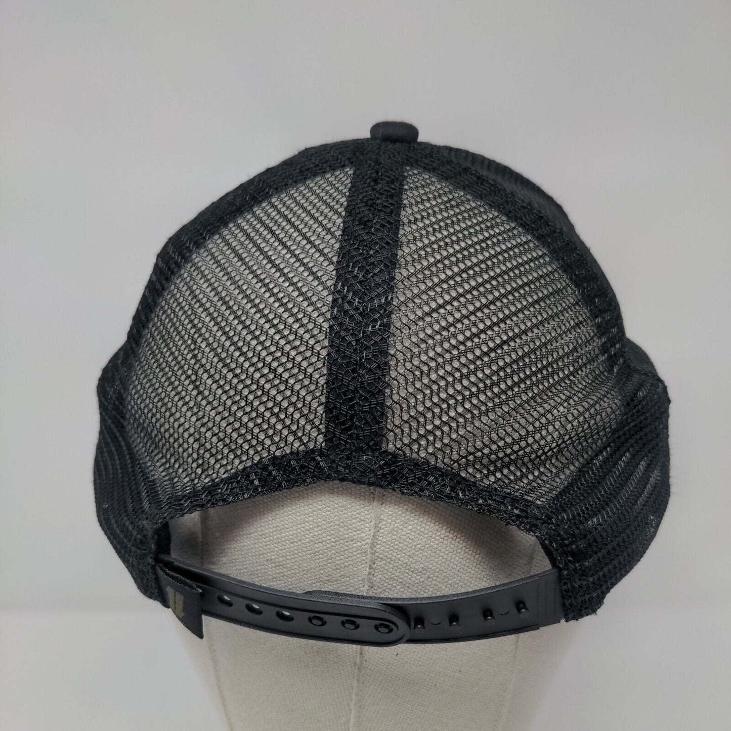 Unbranded Snapback Mesh Back Trucker Hat Brown S/M One Less Do More