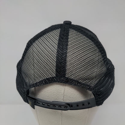 Unbranded Snapback Mesh Back Trucker Hat Brown S/M One Less Do More