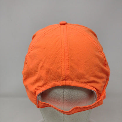 Bronco Motors Boise Idaho Strapback Hat Orange OSFA Adjustable Rope Otto