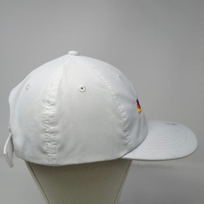 Imperial Baseball Cap White One Size NBC Sports Logo Recycled Polyester Hat