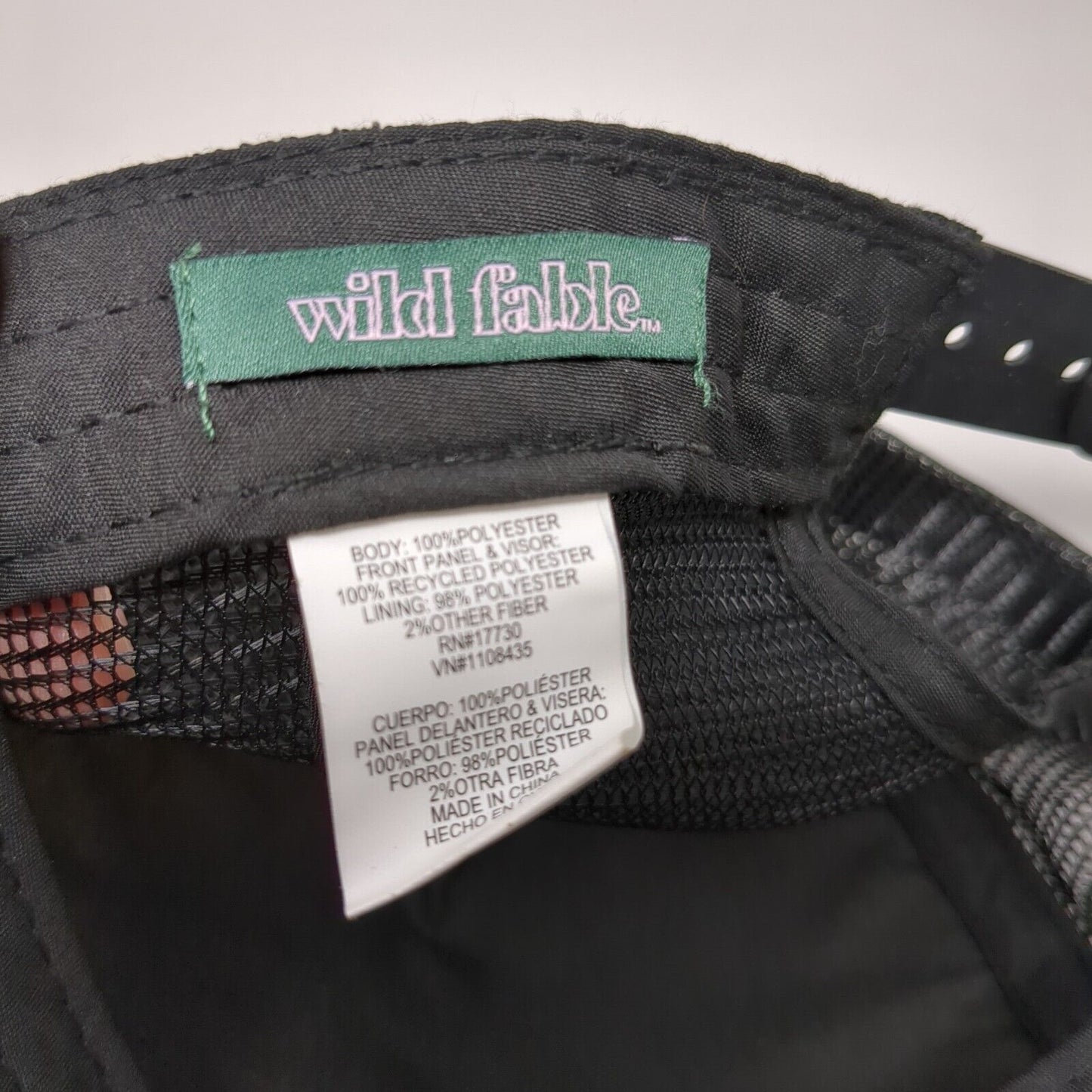 Malibu Surf Club Est. 1993 Snapback Trucker Hat Black OSFA Mesh Back Wild Fable