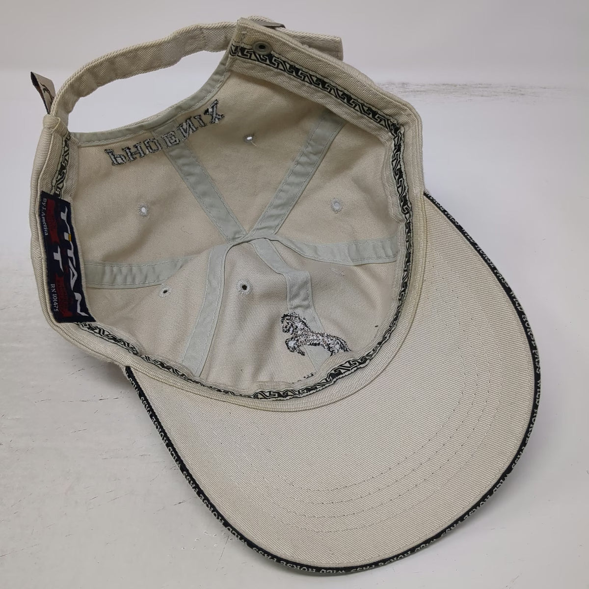 Titan Sheraton Wild Horse Pass Resort Spa Beige Baseball Cap OSFM Hat Phoenix AZ