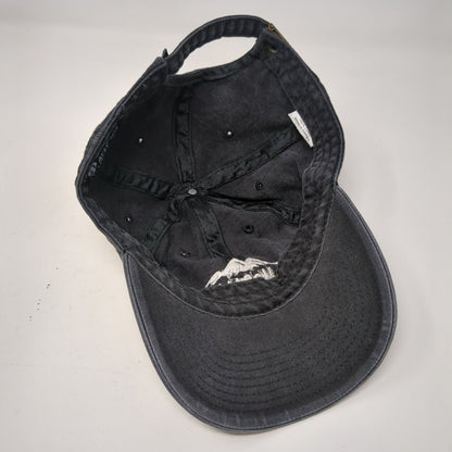 McCall Idaho Slideback Hat Black OSFA Adjustable Embroidered Artisans