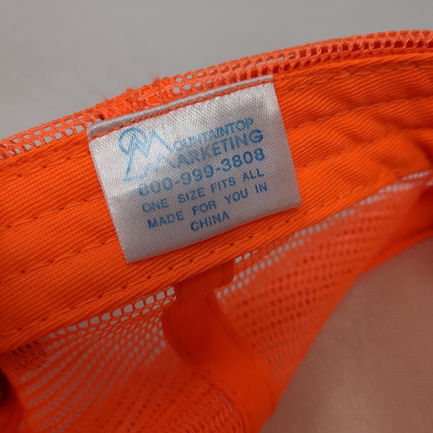 Oregon Hunter Education Program Trucker Hat Orange One Size Adjustable Mesh Back