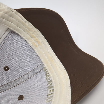 Subaru Strapback Hat Brown One Size Adjustable Colorblock K-Products