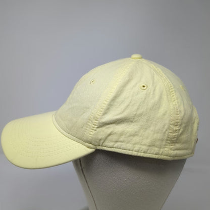 Goodfellow & Co Baseball Cap Yellow One Size Leather Strapback Cotton Hat Blank