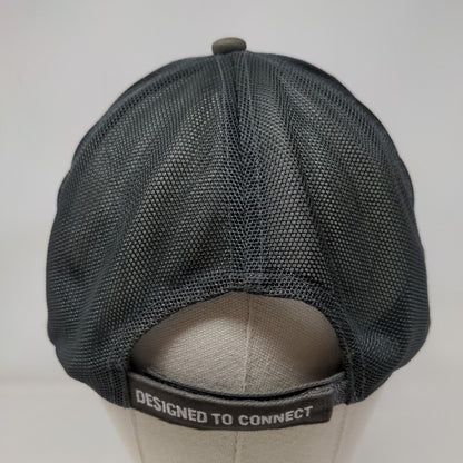 Unilock Strapback Trucker Hat Multicolor One Size Embroidered Mesh Back 6 Panel