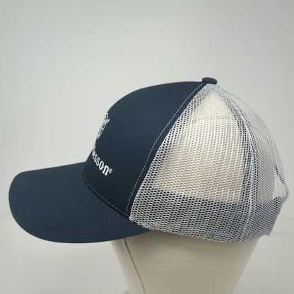 Outdoor Cap Smith & Wesson Trucker Hat Blue One Size Mesh Back Snapback