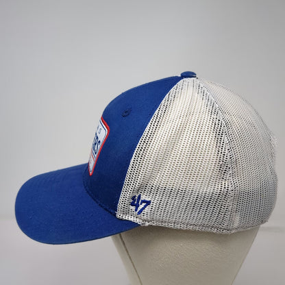 Texas Rangers MLB '47 Trucker Hat Blue One Size Snapback Mesh Patch Baseball