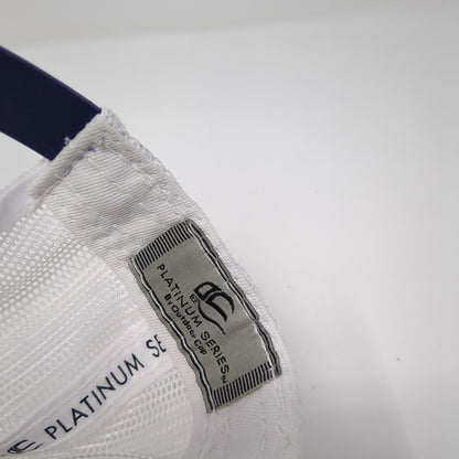 FE Snapback Trucker Hat Blue One Size Adjustable Mesh Back Platinum Series OC