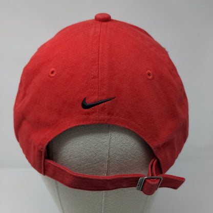 Nike Golf Slideback Hat Red OSFA Adjustable Embroidered Swoosh