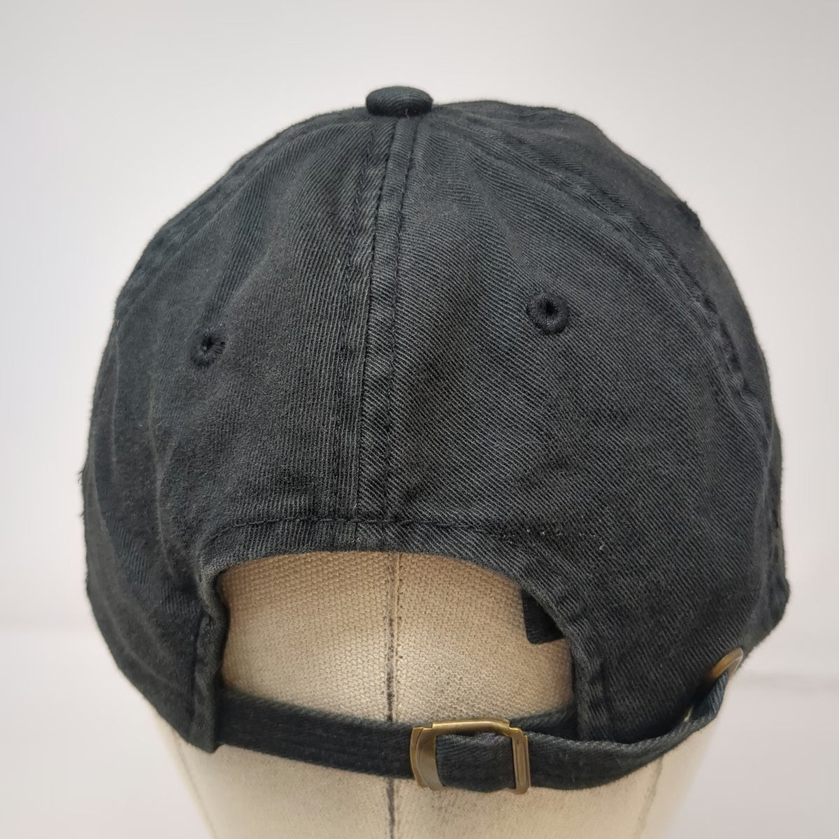 Alternative Apparel Baseball Cap Black One Size Silver Bell Ranch Hat Slideback