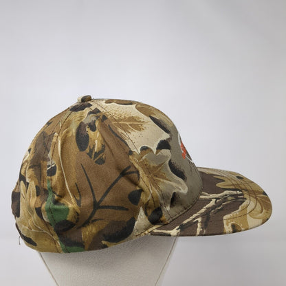 Continental Cement Company Snapback Hat Camo One Size Adjustable Hunting