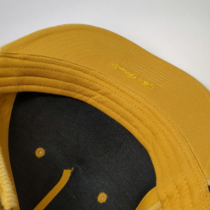 The Game 5 Panel Yellow One Size Corduroy Lake Tahoe Red Hut Rope Slideback Hat
