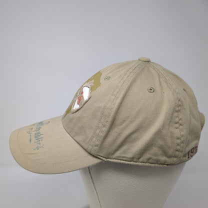 Banana Republic 78 Slideback Baseball Cap Brown One Size Adjustable Embroidered