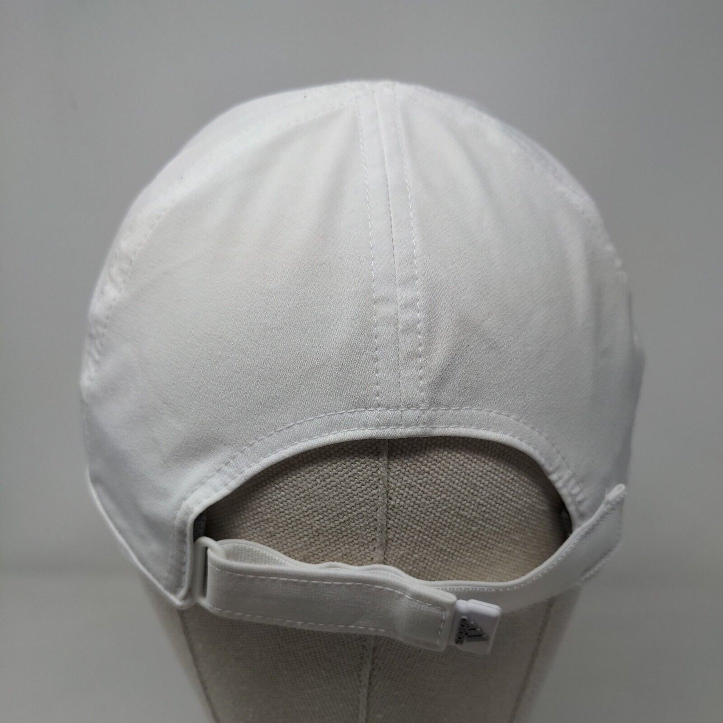 Adidas Aeroready Strapback Hat White One Size Laser Cut Running