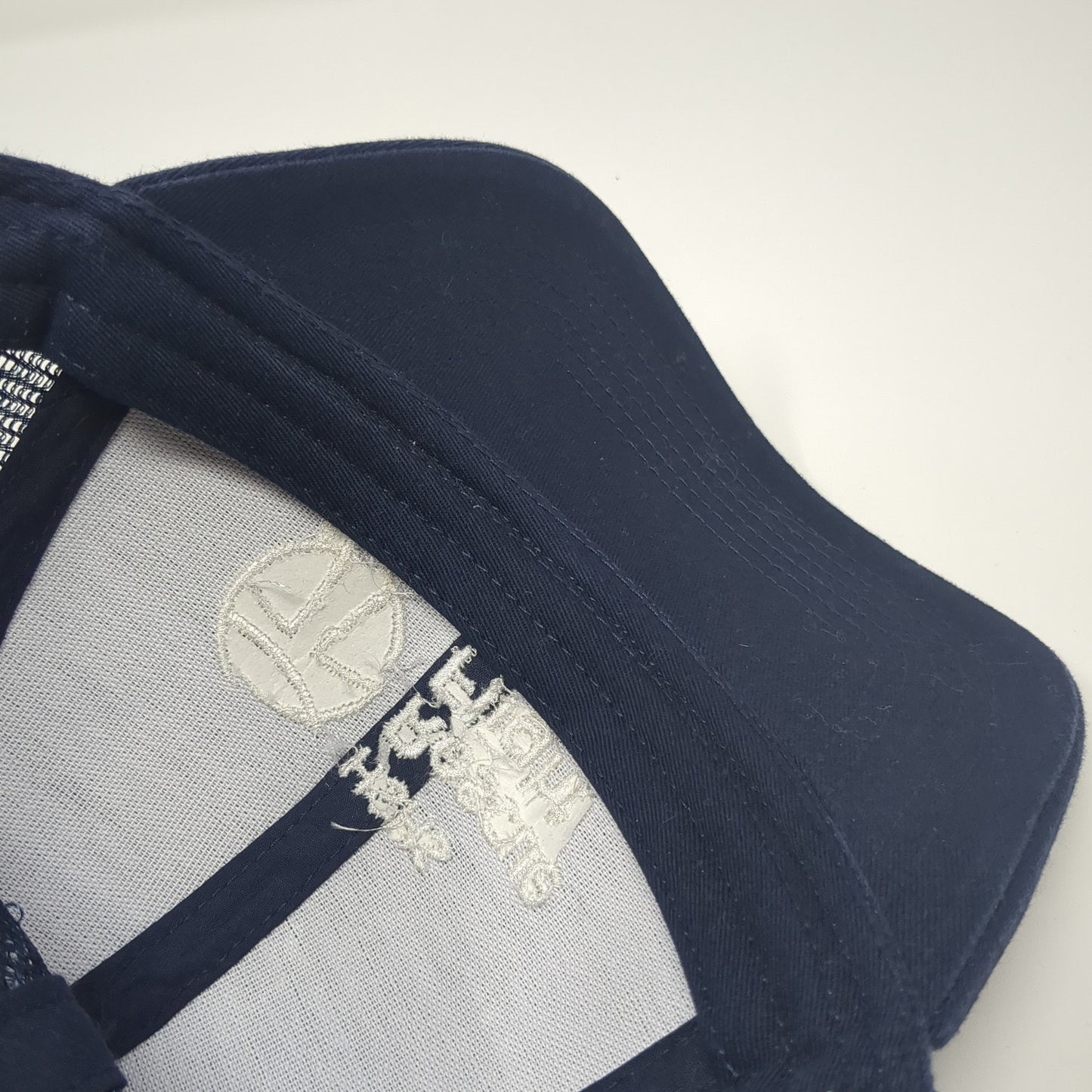 HSHS Rescue Flight Trucker Hat Blue One Size Mesh Back Port Authority