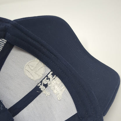 HSHS Rescue Flight Trucker Hat Blue One Size Mesh Back Port Authority