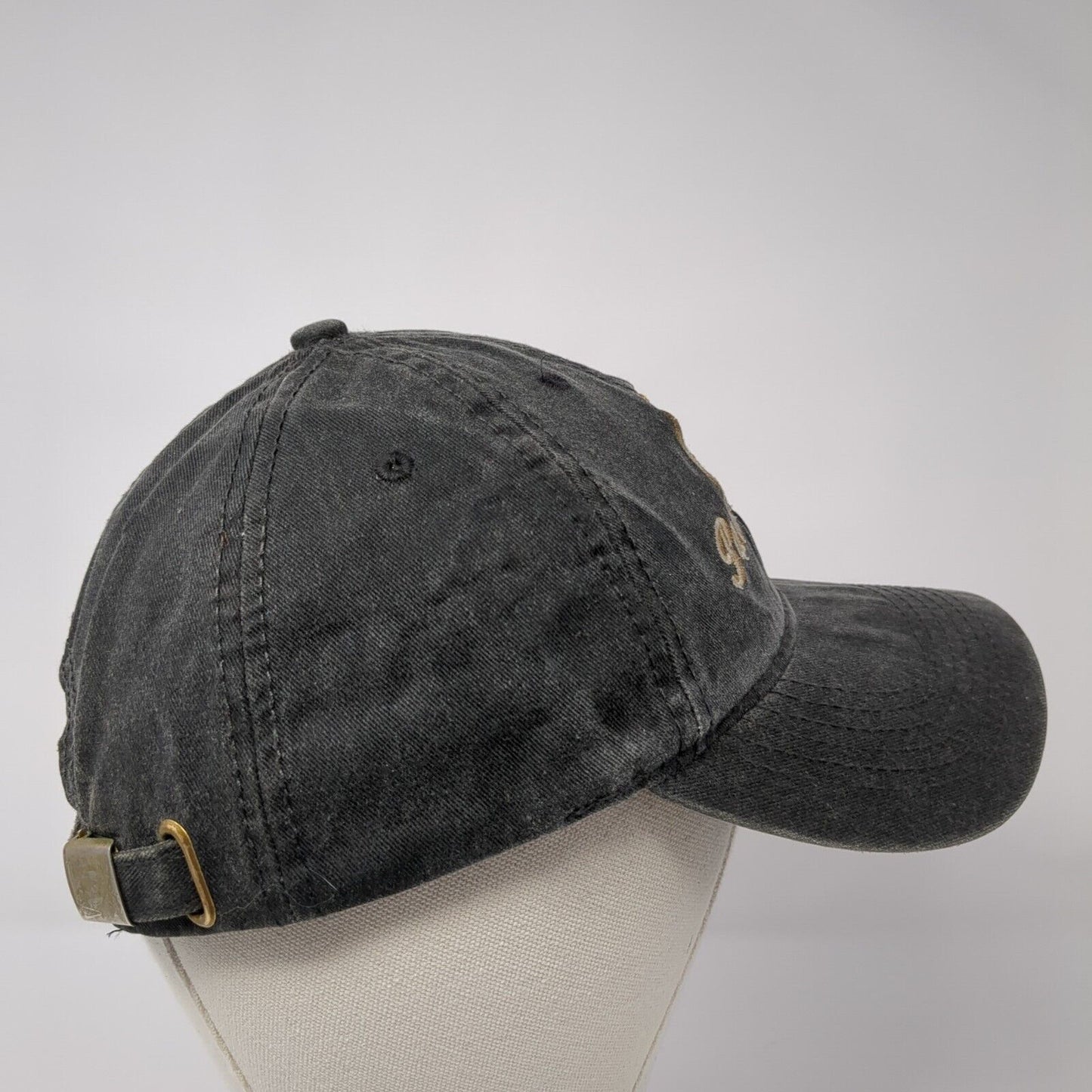 Palm Beach Florida Slideback Hat Gray One Size Embroidered 6 Panel