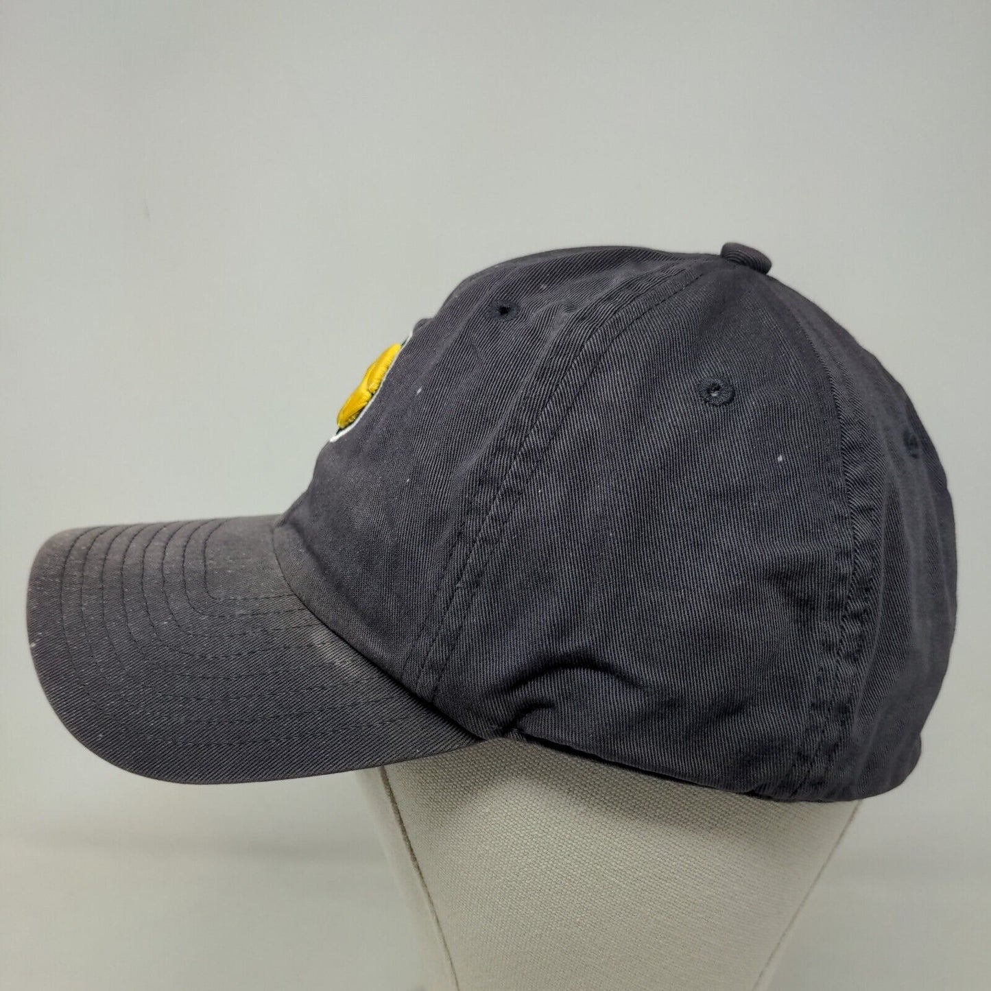 Twins Enterprise Mens Fitted Hat Blue Indiana Pacers Logo Stretch Cotton Vintage