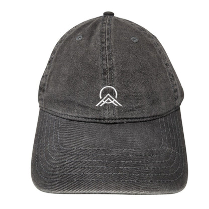 Saddleback Worship Strapback Hat Black One Size Adjustable Embroidered Otto