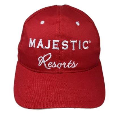 Majestic Resorts Punta Cana Christmas 2018 Baseball Cap Red White One Size Hat