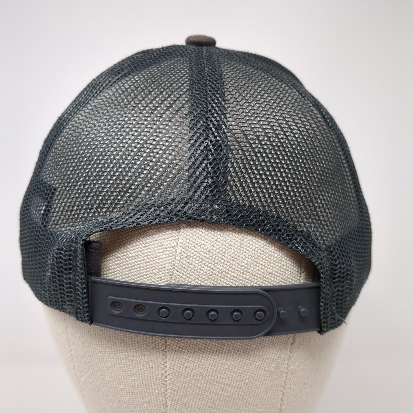 Idaho Central Credit Union Youth Snapback Trucker Hat Gray OS Port Authority