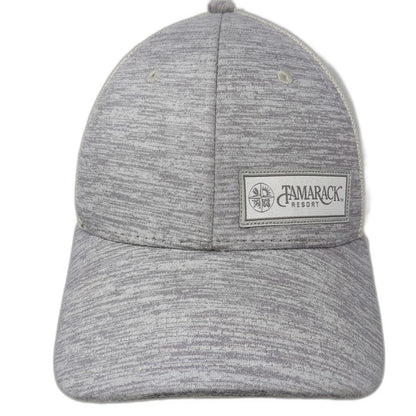 Pukka Trucker Hat Gray White One Size Tamarack Resort Patch Mesh Snapback
